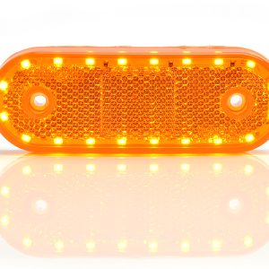 LED Multipurpose lamp with functions of side marker, retroreflector and side direction indicator 975