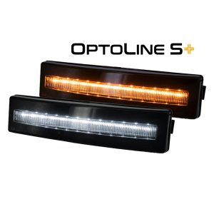 OptoLine S+ Fiber optic position light for Scania sun visor (white and yellow-orange)