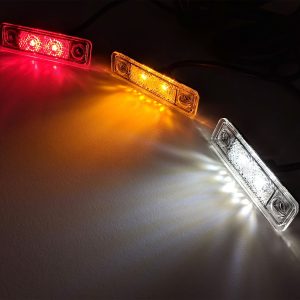 Astral LED side marker (E mark, flat/tube, 12-24V) 360351
