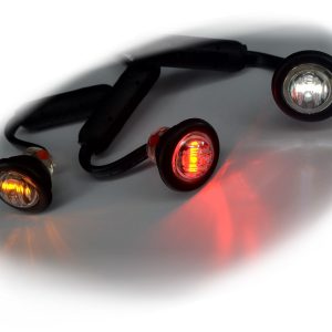 Pearl recessed dot light (E marked, flat/curved mounting, 12-24V) 360026