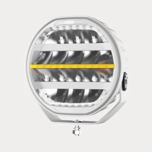 OZZ XR3 P9" R65 white with warning lights (10-35V) 88108