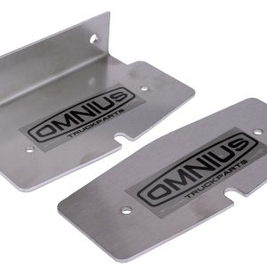 Mounting plate for Double Burner in stainless steel 360009