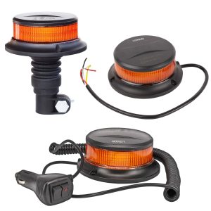 LEDSON warning light Slim (screw- / magnetic- / pole mount) 5001813