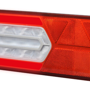 Vignal LC12 LED - Rear lamp LED GLOWING Left 24V, additional conns, triangle, SCHMITZ 161280
