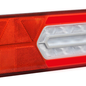 Vignal LC12 LED - Rear lamp LED GLOWING Right 24V, additional conns, triangle, SCHMITZ 161290